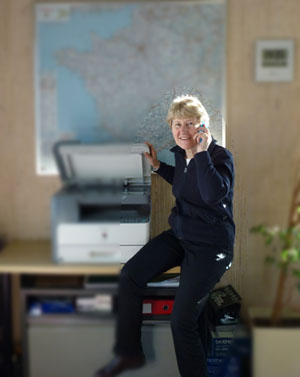 Christine la présidente